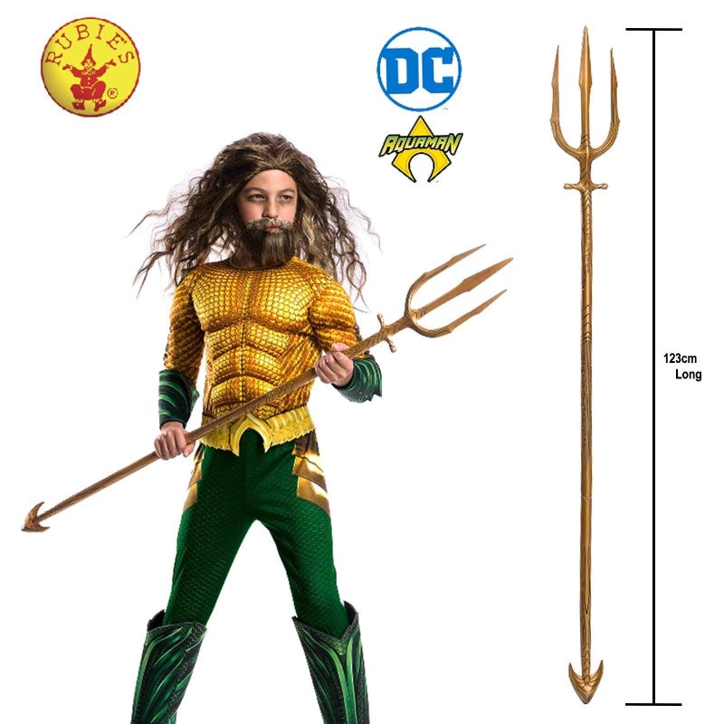 Rubies DC Aquaman and The Lost Kingdom: Aquaman Trident Costume Accessory for Kids, Boy's - Image 3
